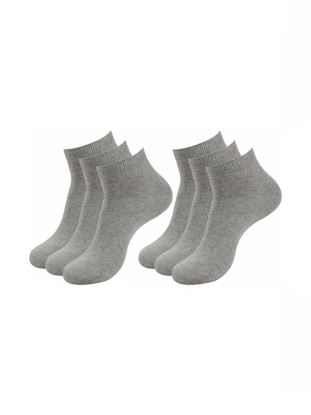 Akeeta Men Pack of 6 Cotton Assorted Ankle Length Socks - view 1