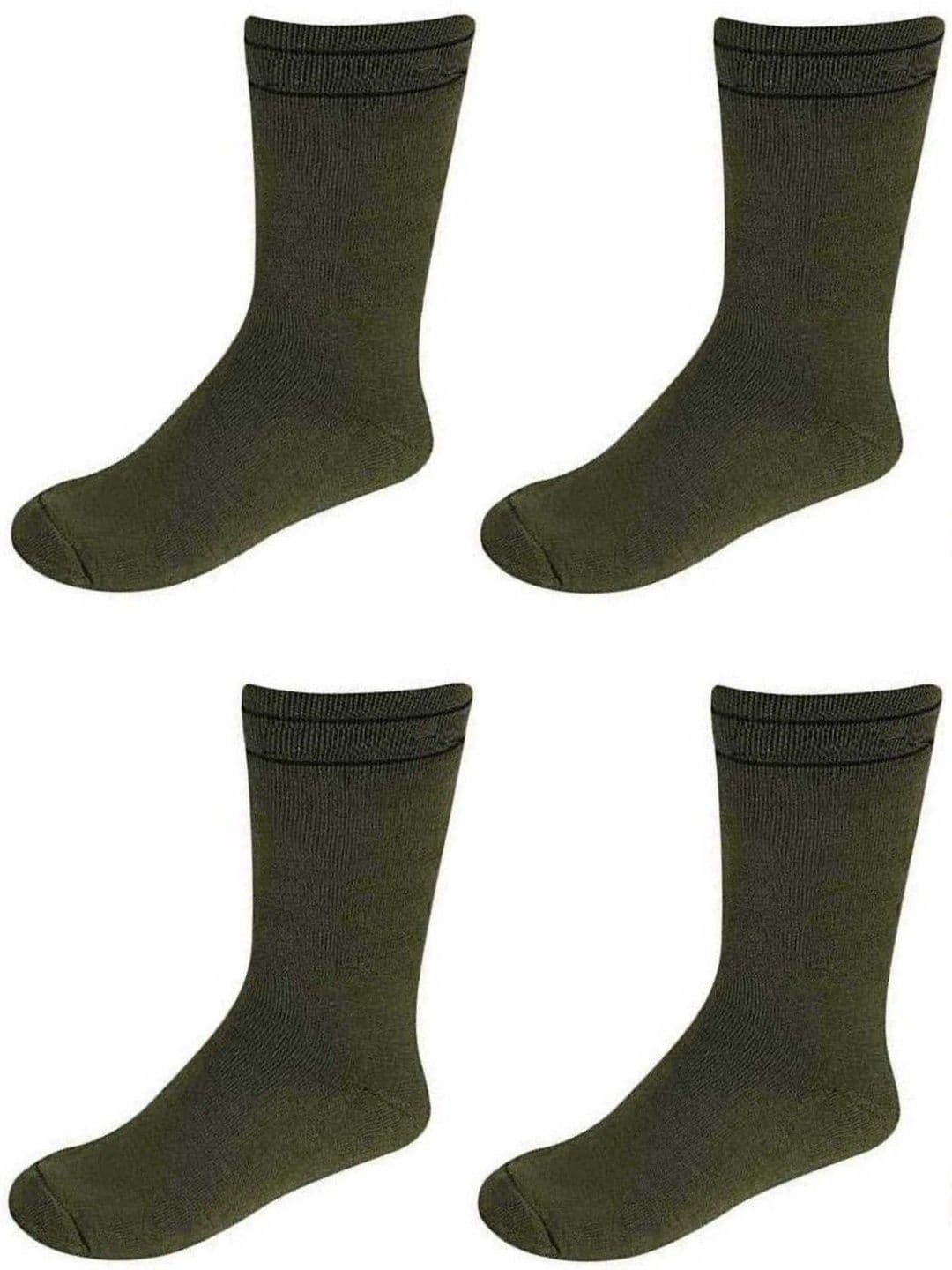 akeet trend Men Pack of 4 Cotton Assorted Calf Length Socks - view 1