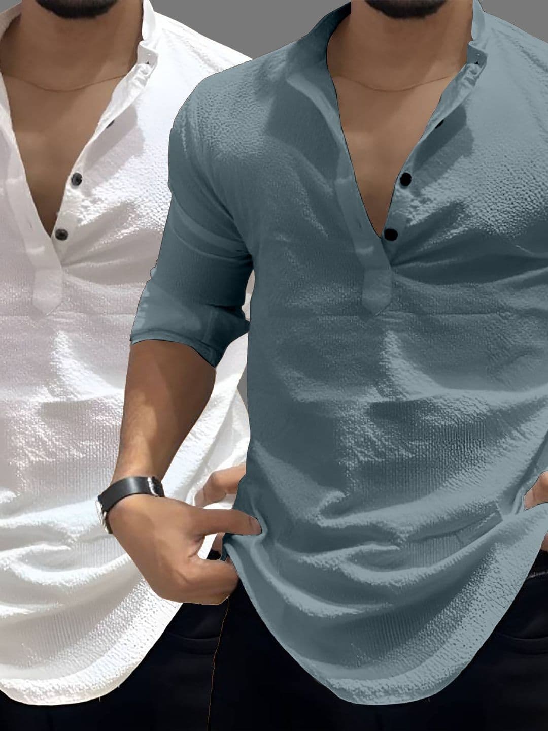 CHROVEL Men Classic Casual Shirt - view 1