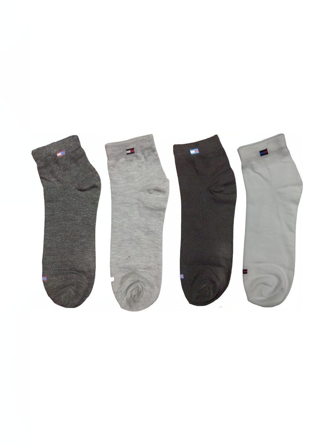 Akeeta Men Pack of 4 Cotton Assorted Ankle Length Socks - view 1
