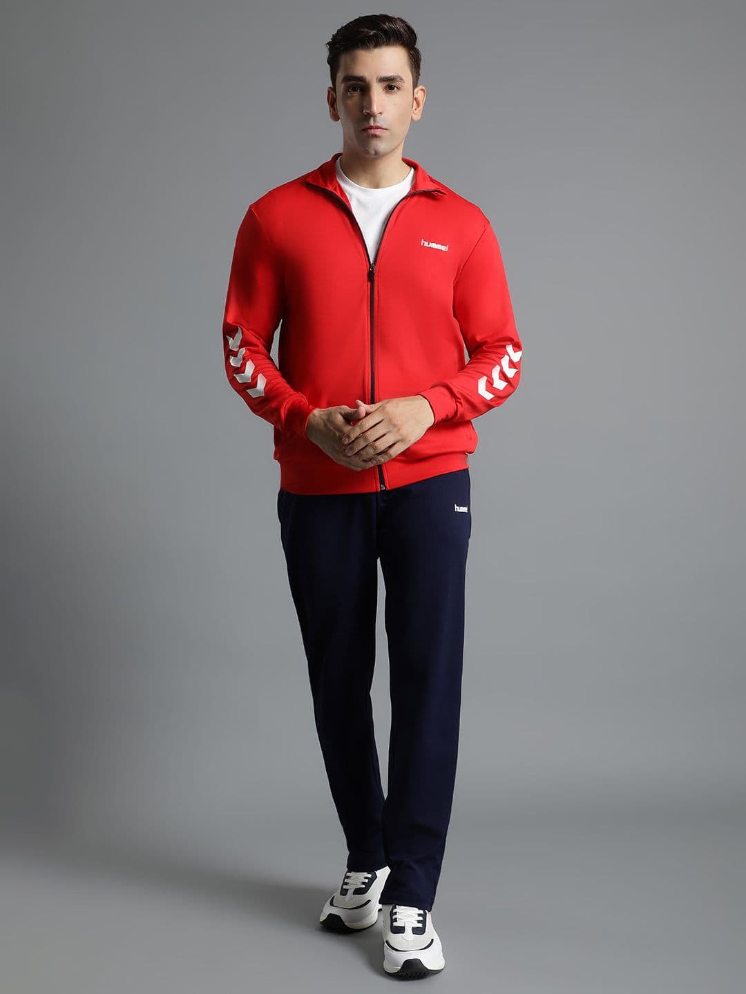 hummel Mock Collar Sports Tracksuit - view 1
