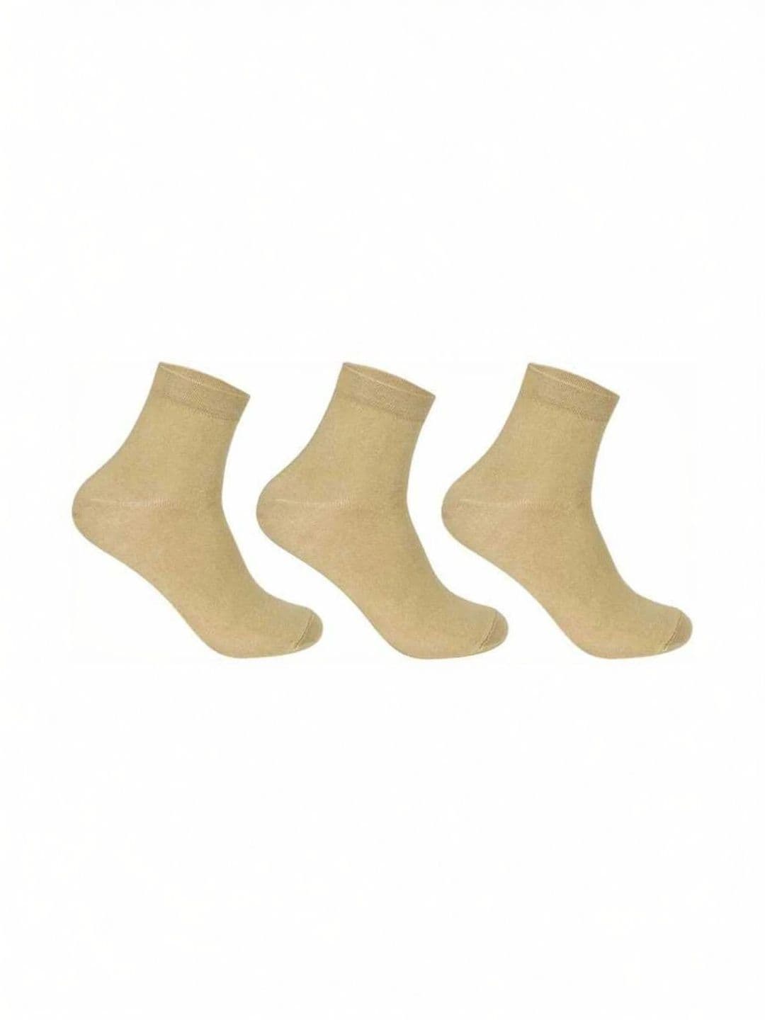 akeet trend Men Pack of 3 Cotton Assorted Ankle Length Socks - view 1