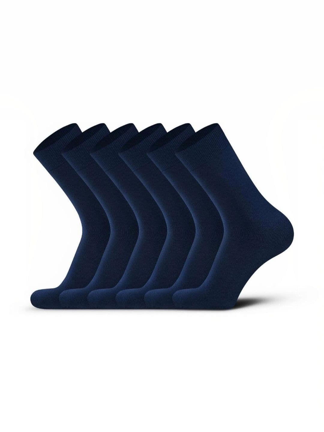 Akeeta Men Pack of 6 Cotton Assorted Calf Length Socks - view 1