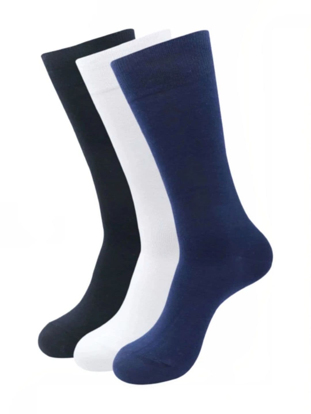 akeet trend Men Pack of 3 Cotton Assorted Calf Length Socks - view 1