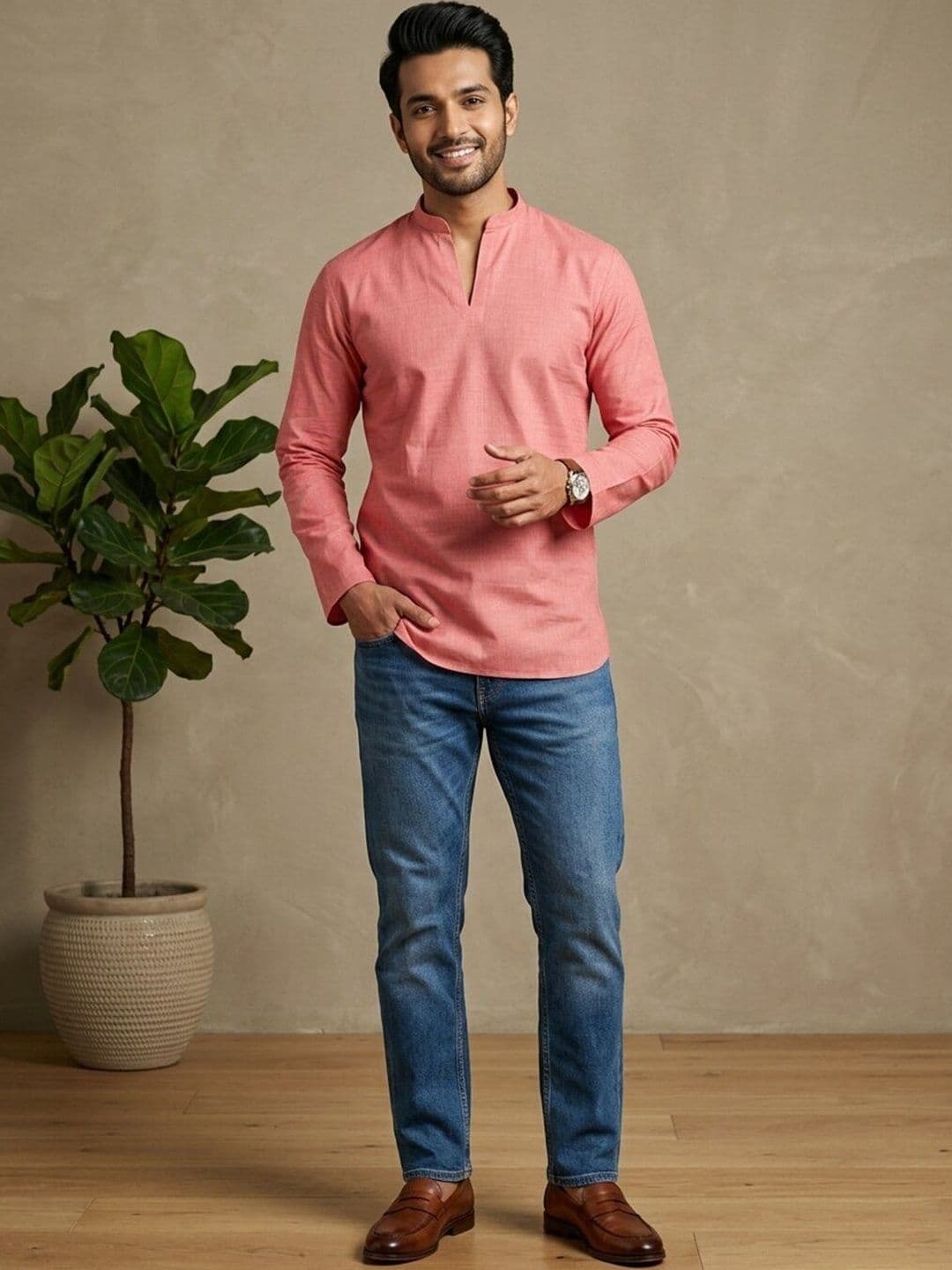 Dincharya Men Kurta - view 1
