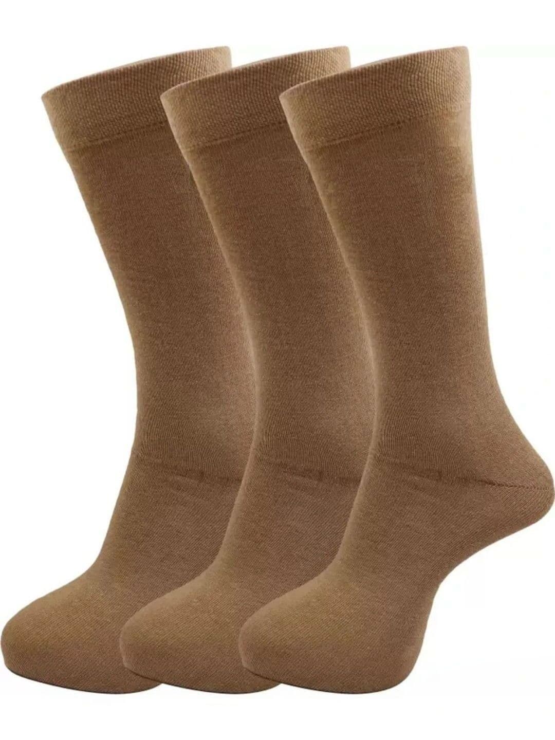 Akeeta Men Pack of 3 Cotton Assorted Calf Length Socks - view 1
