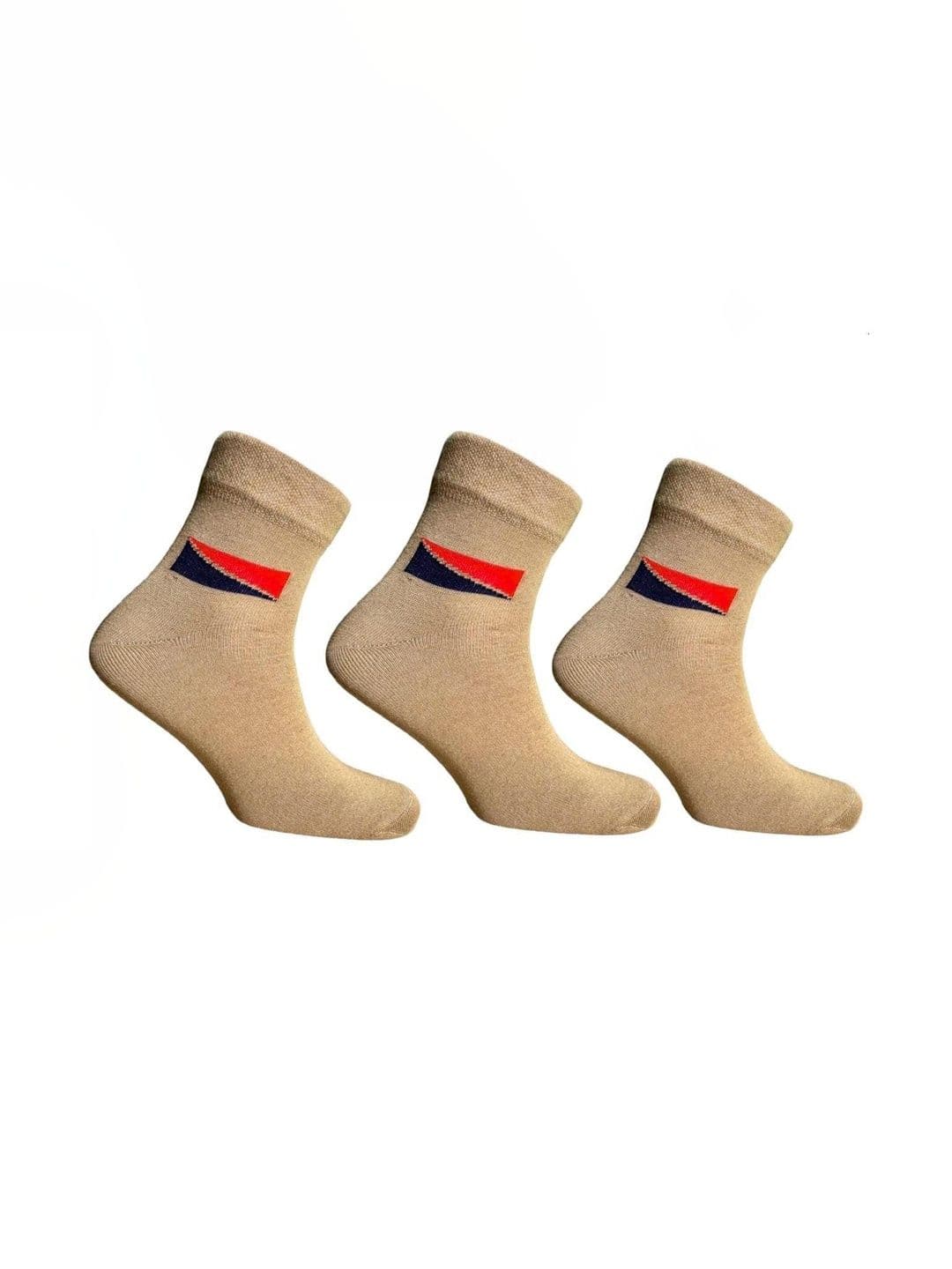 akeet trend Men Pack of 3 Cotton Assorted Colourblocked Ankle Length Socks - view 1
