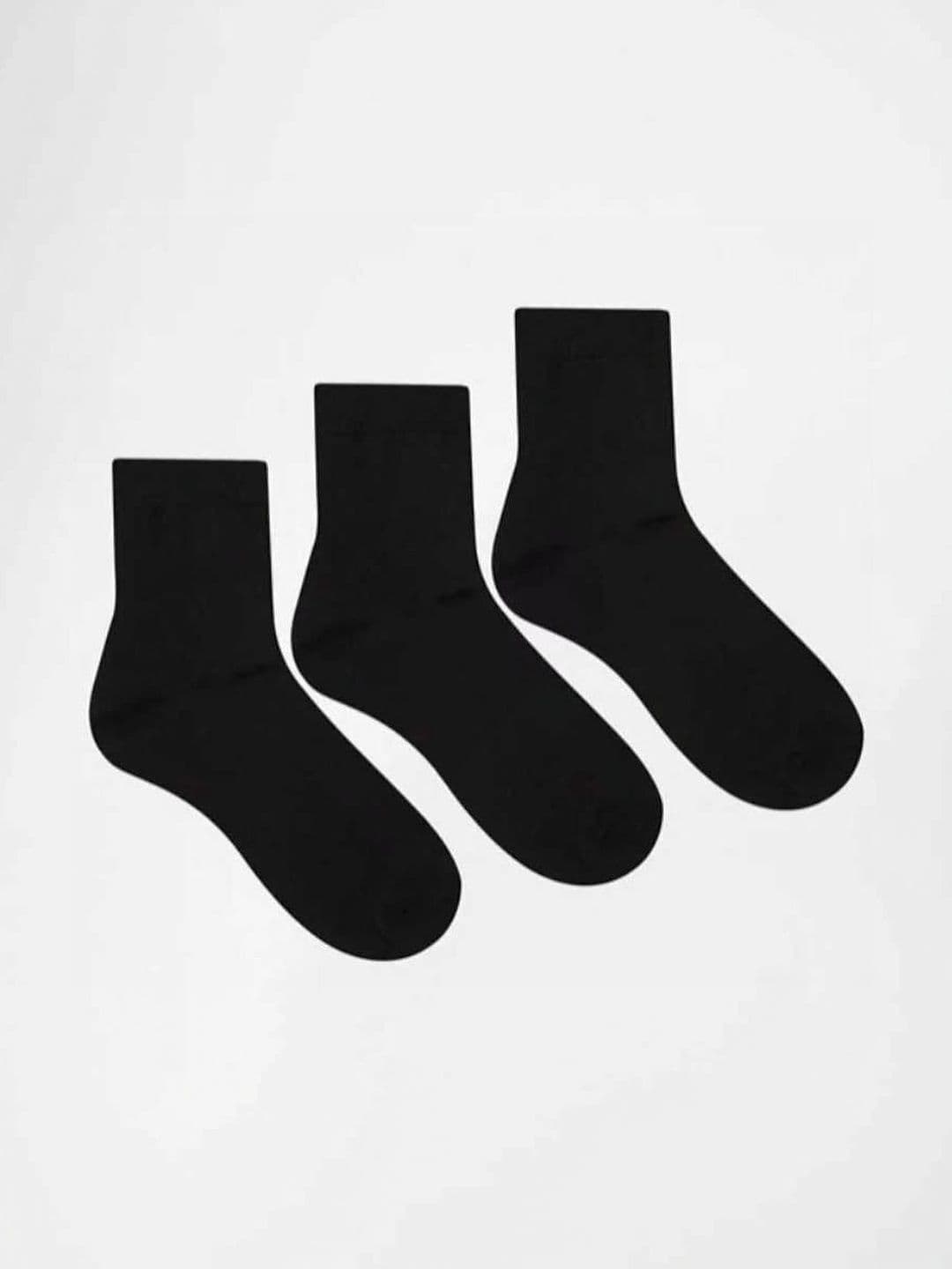 akeet trend Men Pack of 3 Cotton Assorted Ankle Length Socks - view 1