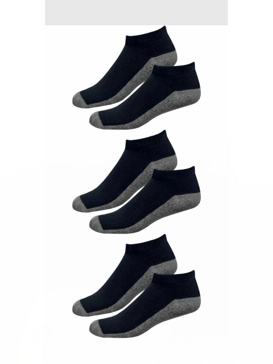 akeet trend Men Pack of 3 Cotton Assorted Colourblocked Ankle Length Socks - view 1