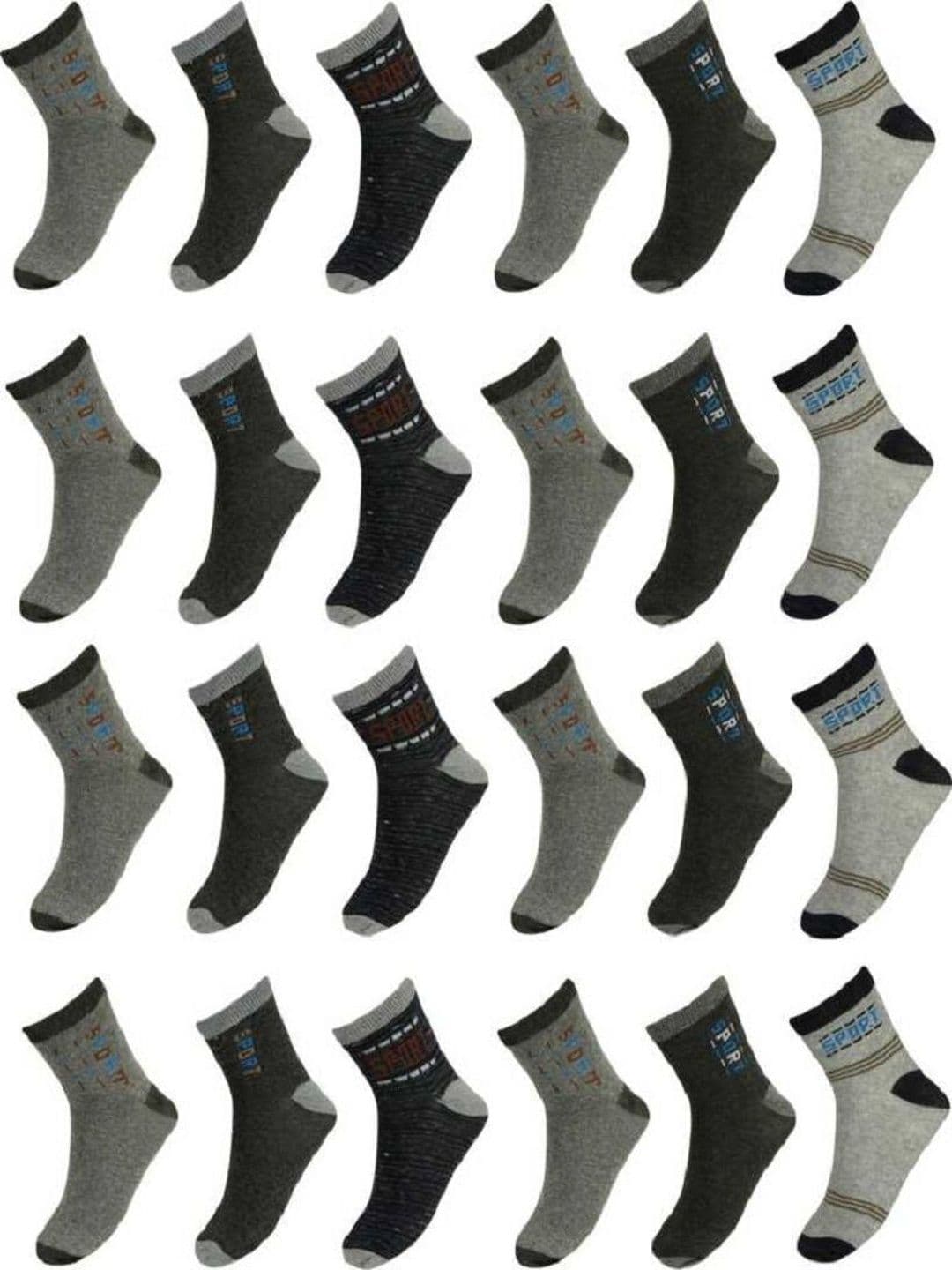 akeet trend Men Cotton Assorted Patterned Ankle Length Socks - view 1