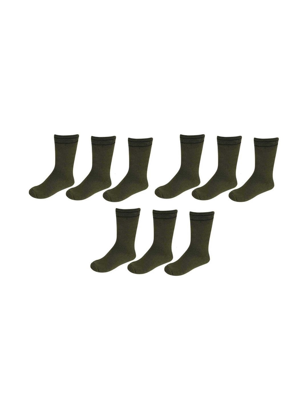 Akeeta Men Pack of 9 Cotton Assorted Calf Length Socks - view 1