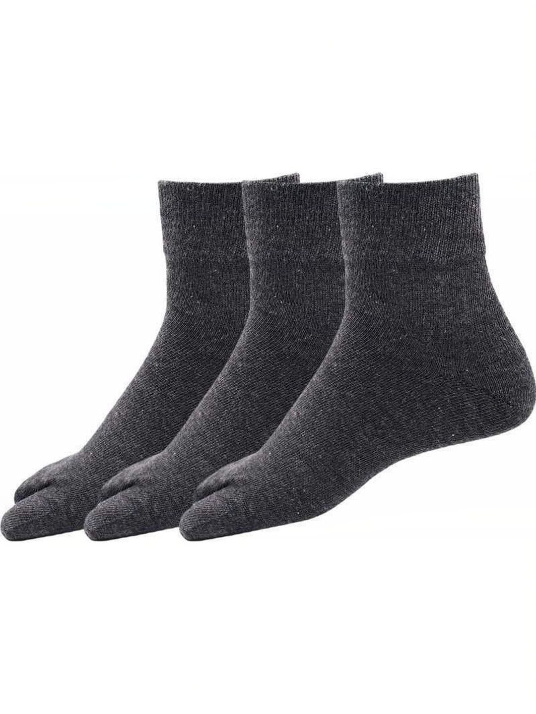 Akeeta Men Pack of 3 Cotton Assorted Ankle Length Socks - view 1