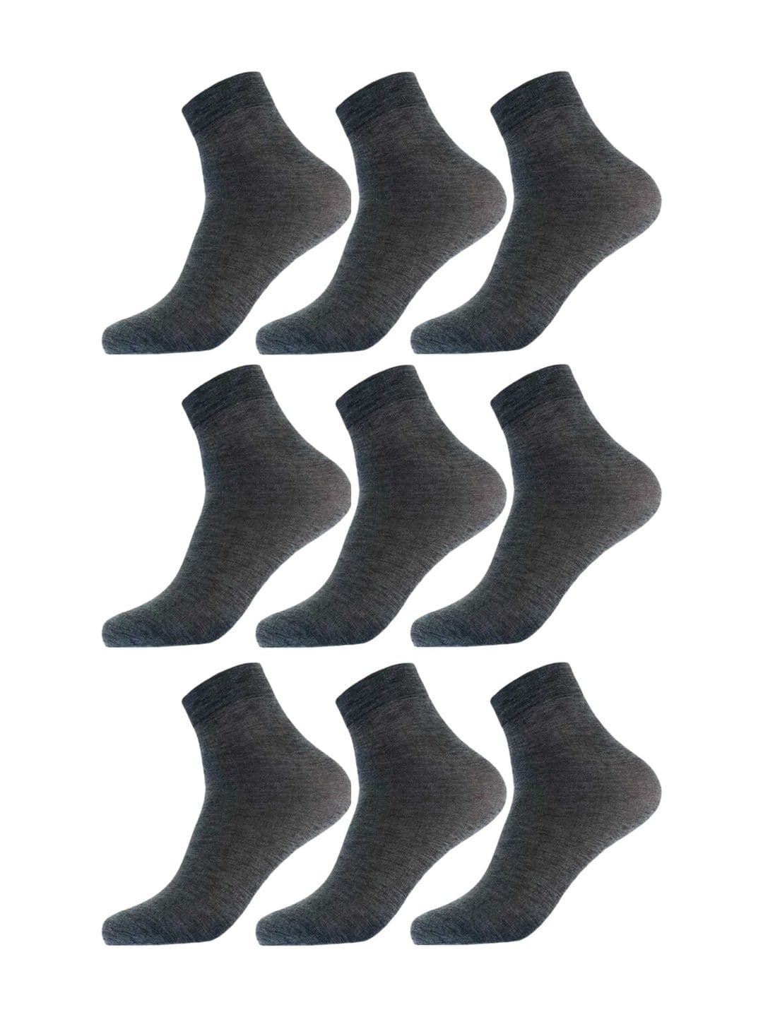 akeet trend Men Pack of 9 Cotton Assorted Ankle Length Socks - view 1
