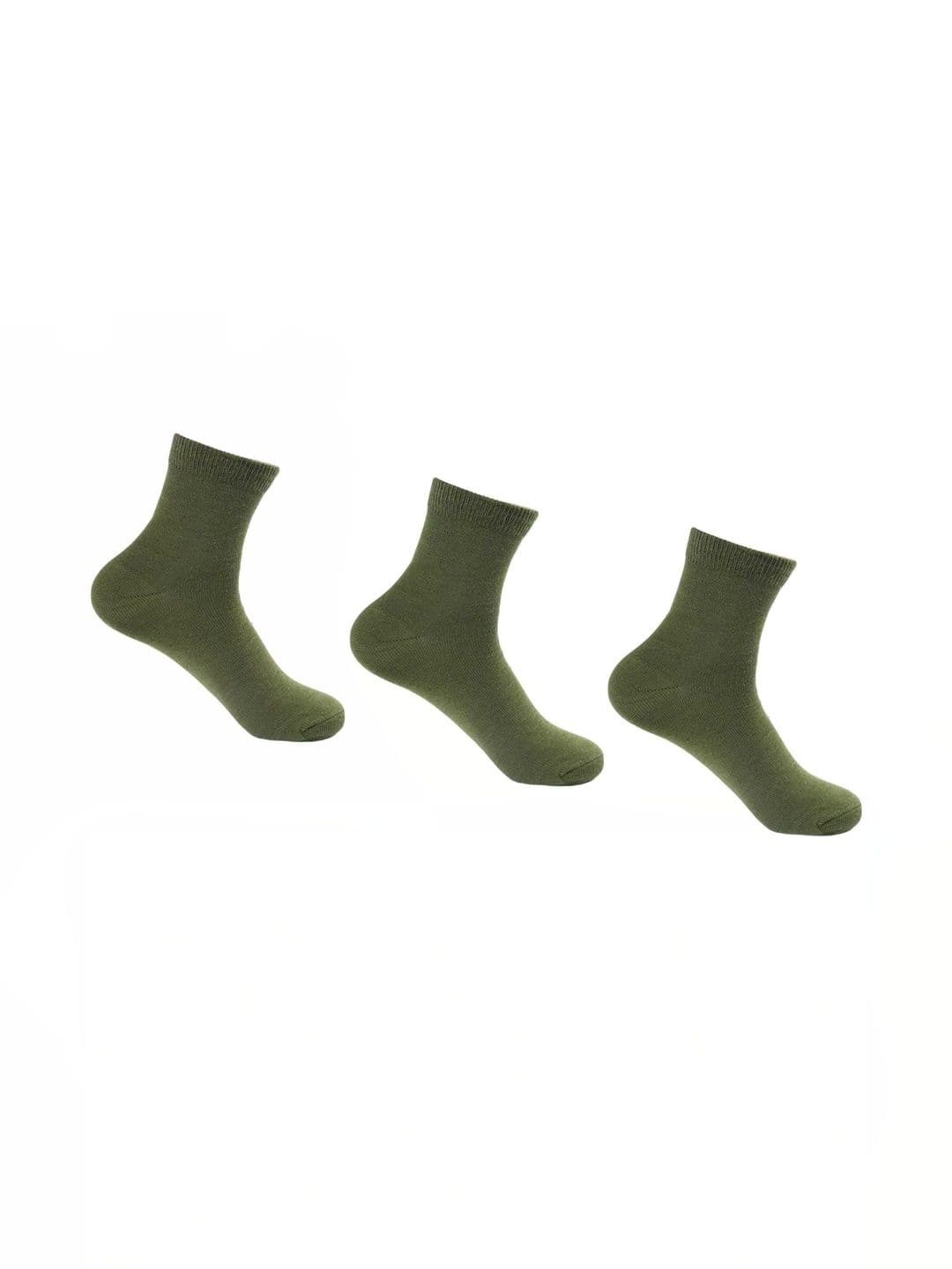 Akeeta Men Pack of 3 Cotton Assorted Ankle Length Socks - view 1