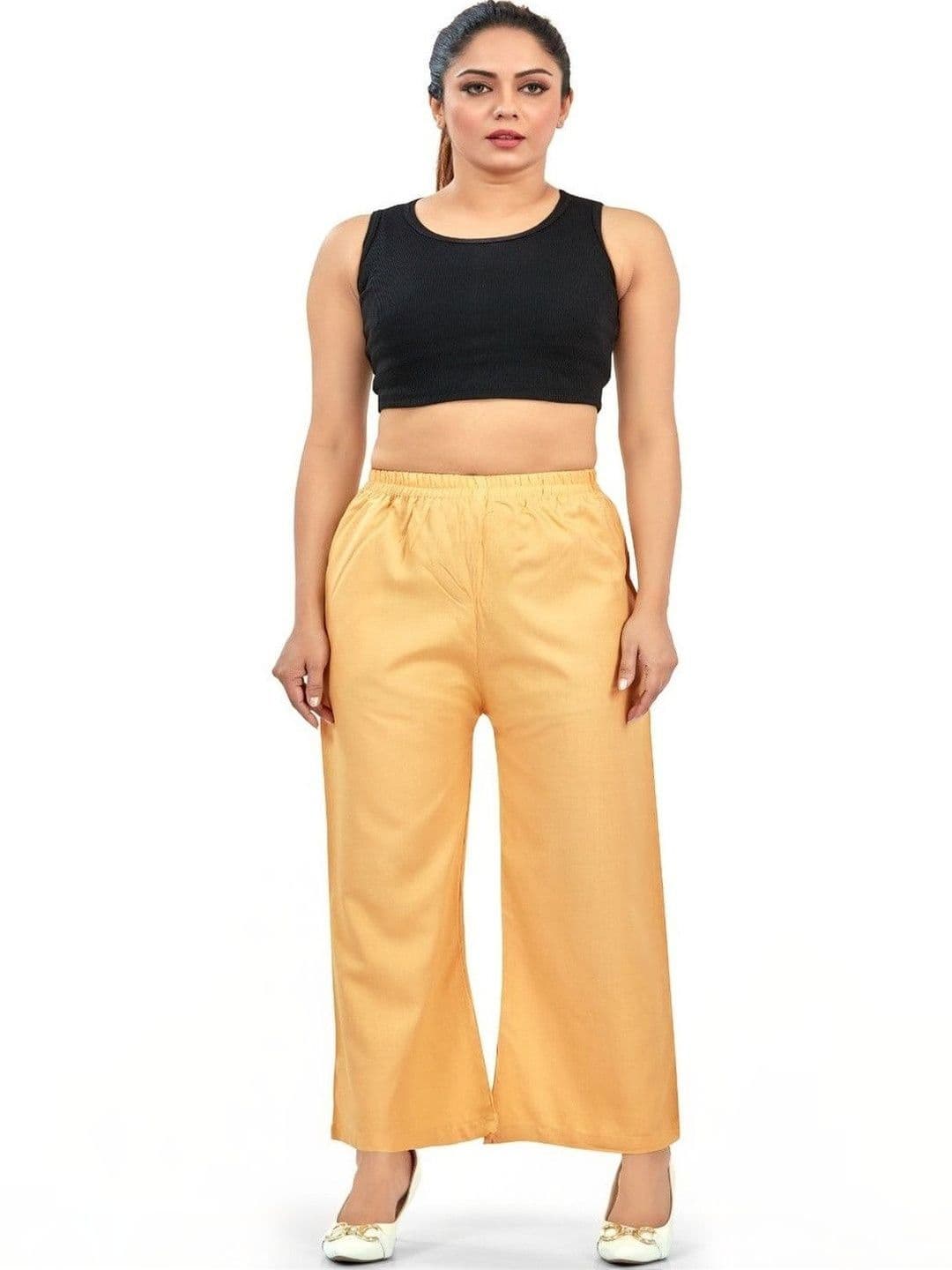 Fly Free Women Knitted Ethnic Palazzos - view 1