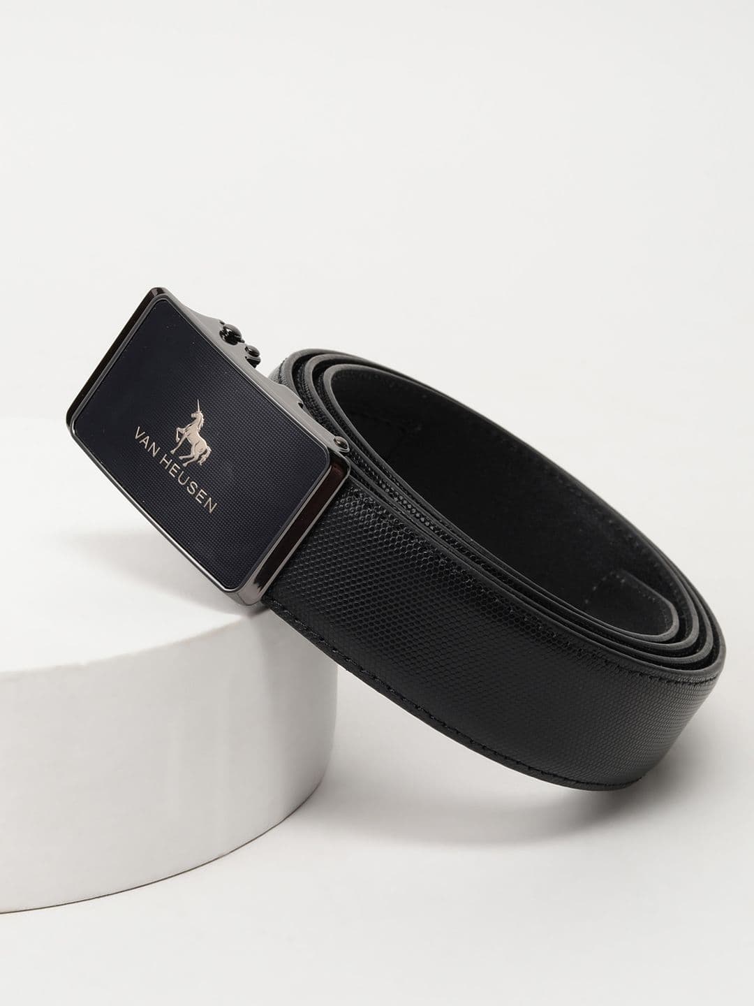 Van Heusen Men Textured Leather Formal Belt - view 1