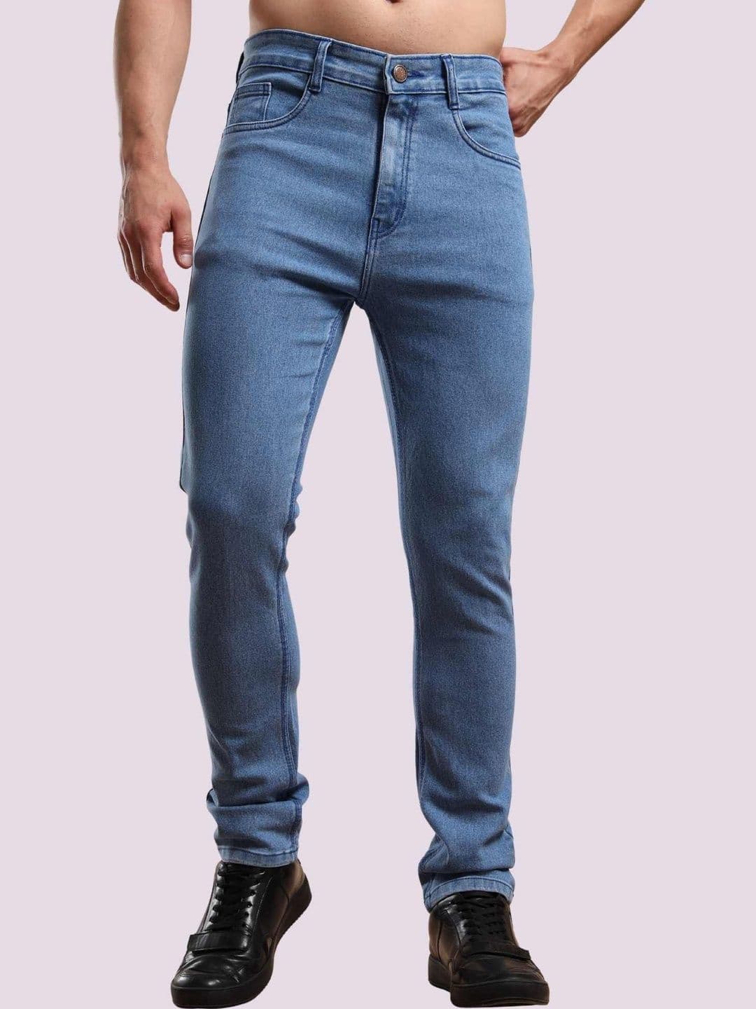FARYRA Men Jean Slim Fit Mid-Rise Jeans - view 1
