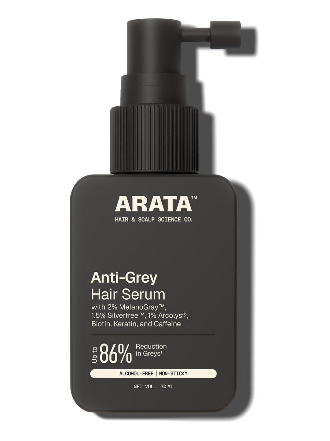 ARATA Anti-Grey Hair & Beard Serum- 30 ml - view 1
