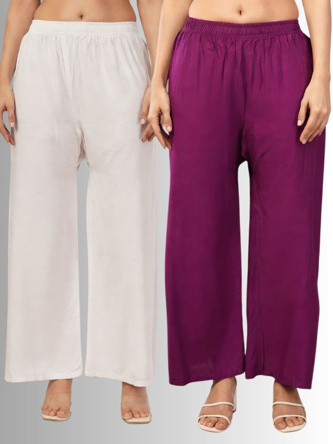LEGITLOOKS Women 2 Ethnic Palazzos - view 1