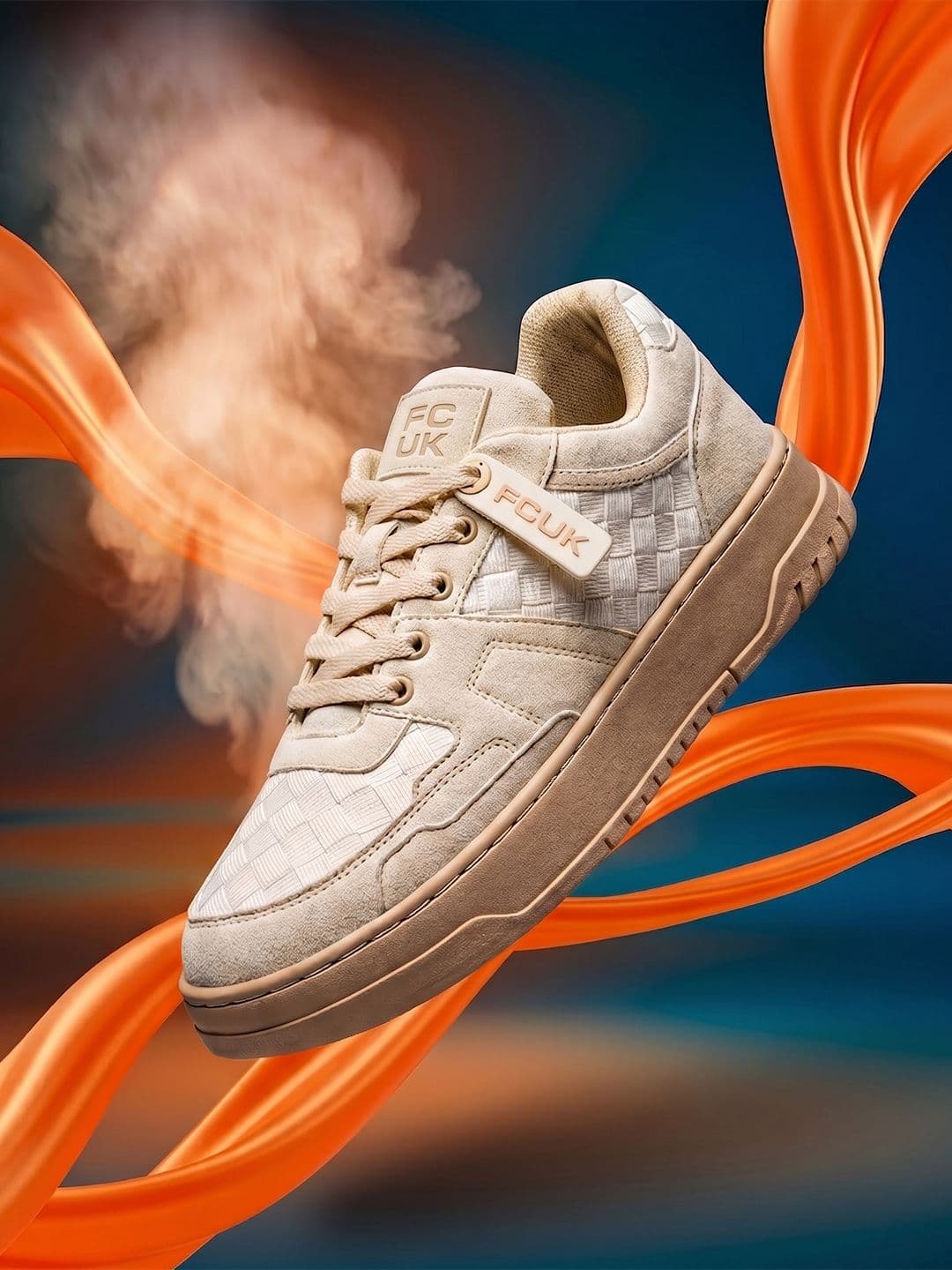 FCUK Men Textured Casual Shoes