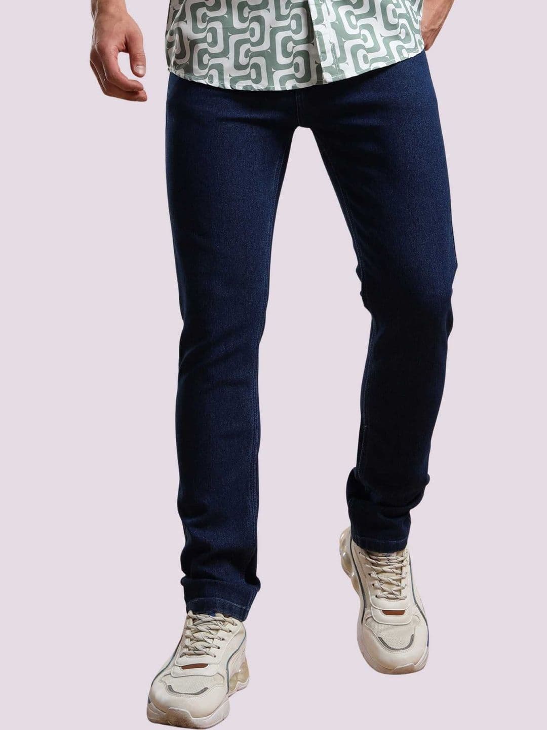 FARYRA Men Jean Slim Fit Mid-Rise Jeans - view 1