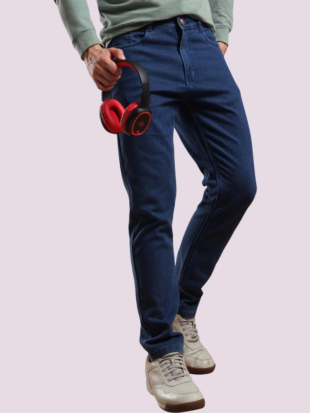 FARYRA Men Jean Slim Fit Mid-Rise Jeans - view 1