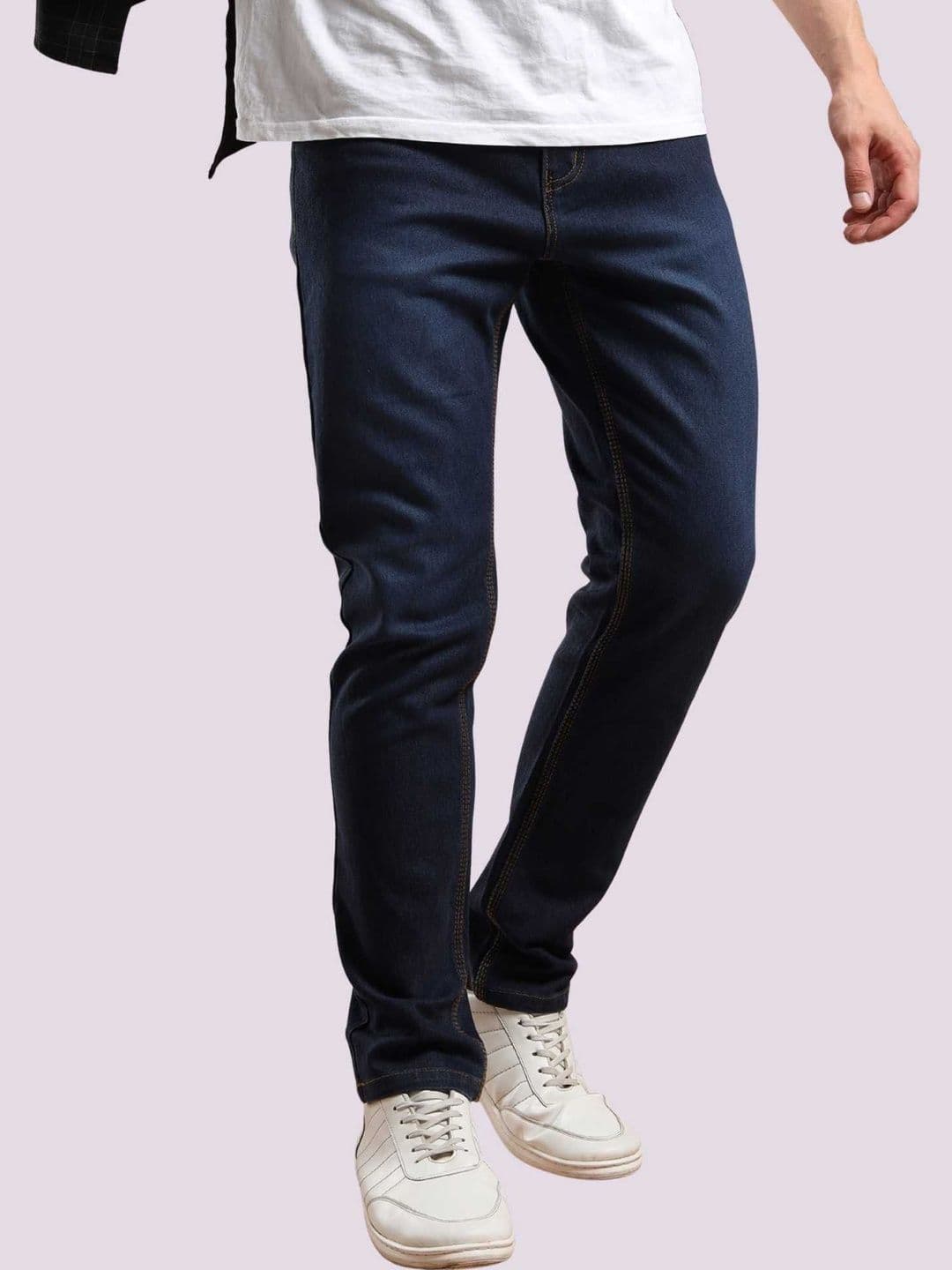 FARYRA Men Jean Slim Fit Mid-Rise Jeans - view 1