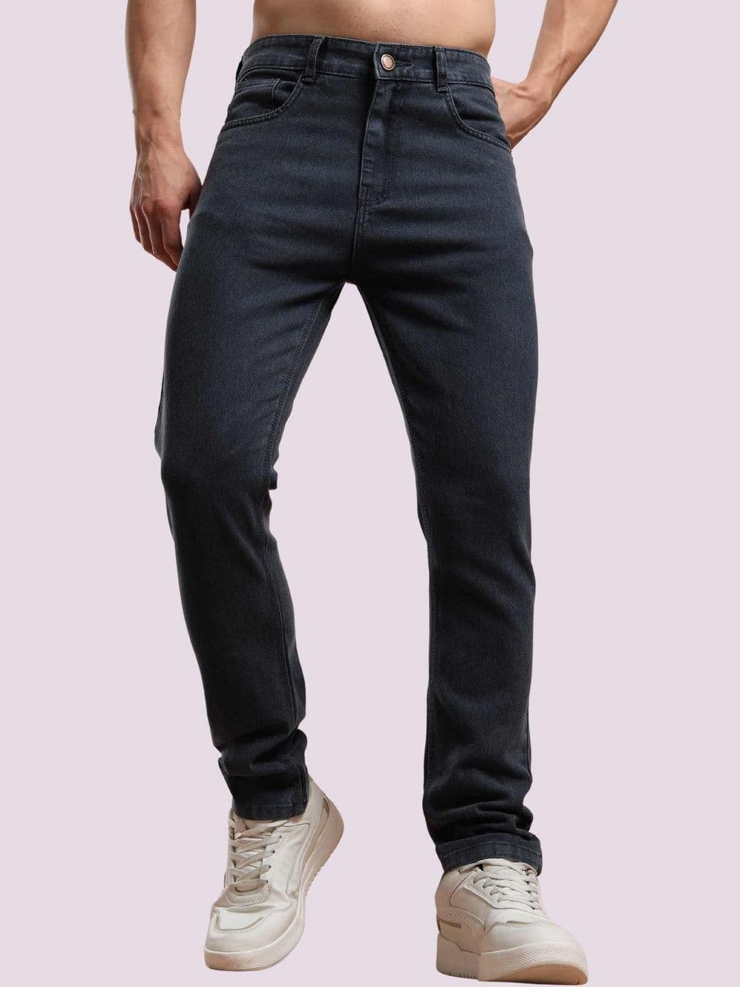 FARYRA Men Jean Slim Fit Mid-Rise Jeans - view 1