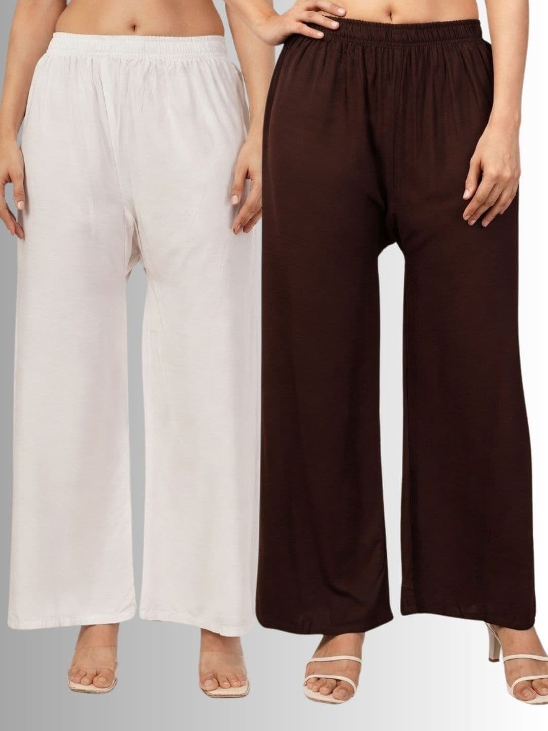 LEGITLOOKS Women 2 Ethnic Palazzos - view 1