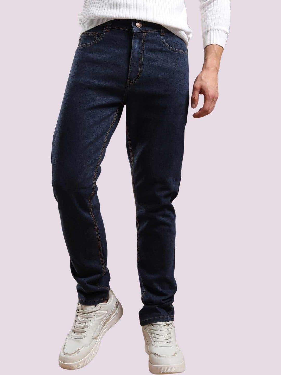 FARYRA Men Jean Slim Fit Mid-Rise Jeans - view 1
