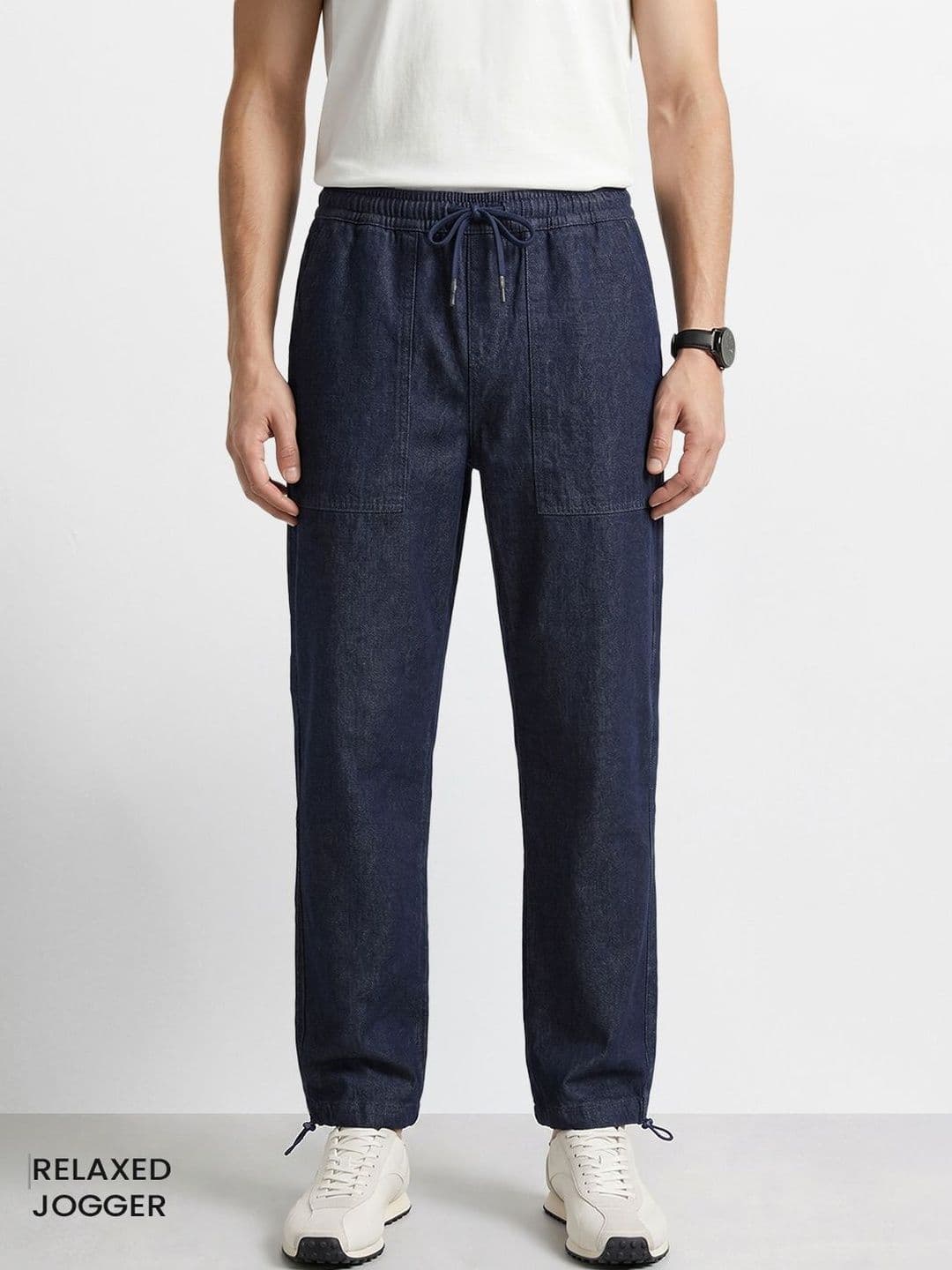 The Indian Garage Co Men Relaxed Fit Mid-Rise Jeans - view 1