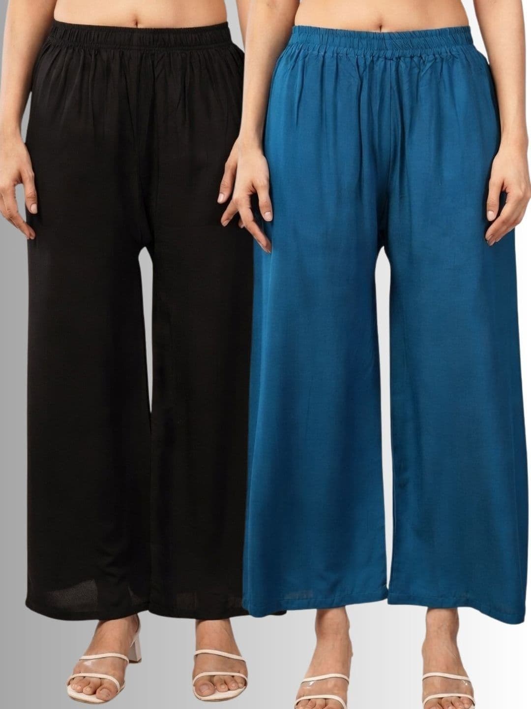 LEGITLOOKS Women 2 Ethnic Palazzos - view 1
