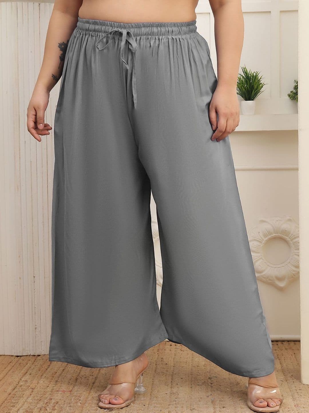 KALINI Women Pack of 2 Flared Ethnic Palazzos - view 1