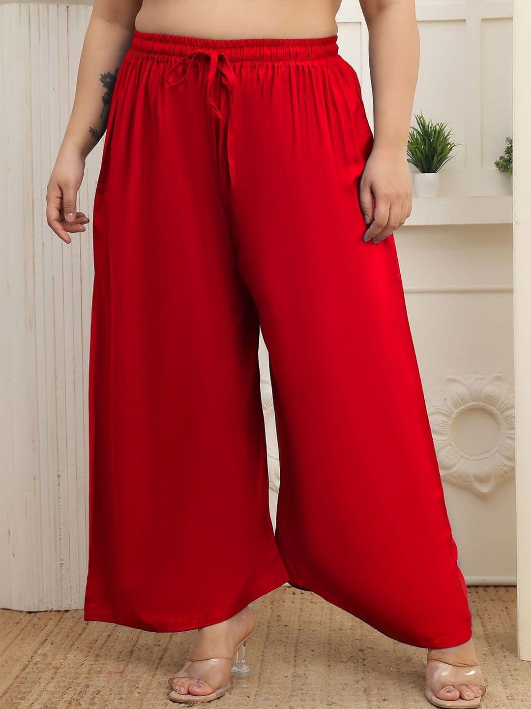 KALINI Women 2 Flared Ethnic Palazzos - view 1