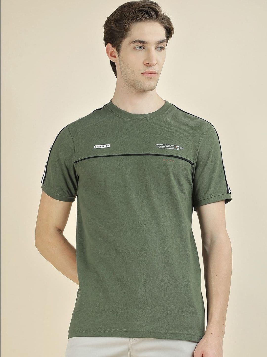 Cantabil Men Typography Printed T-shirt - view 1