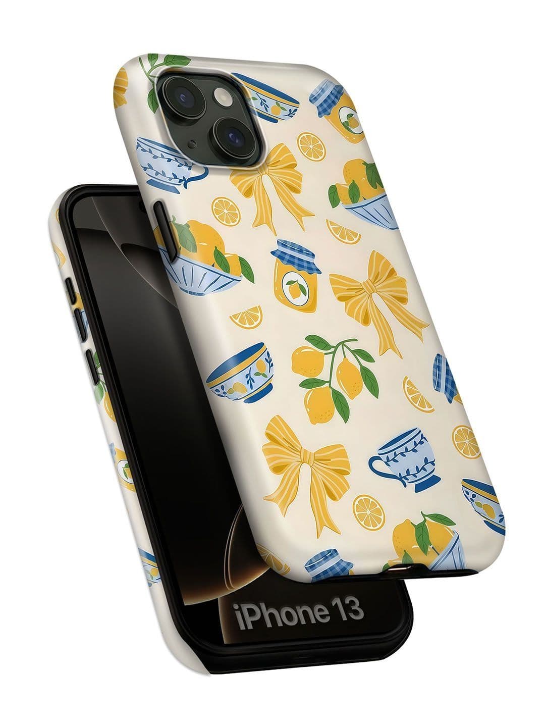 QRIOH Conversational Printed iPhone 13 Back Case Mobile Accessories