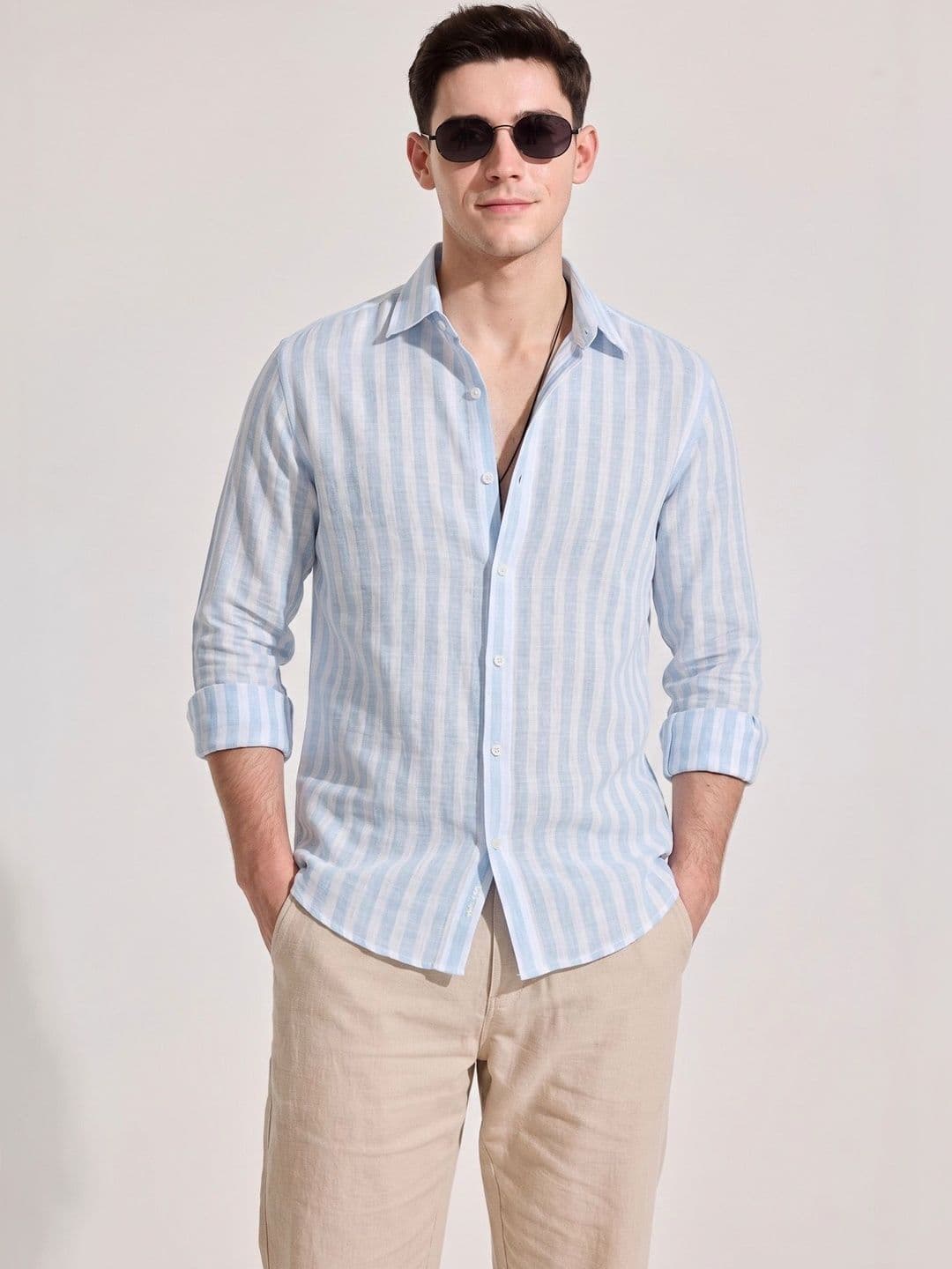 VEYTRO Men Striped Casual Shirt - view 1