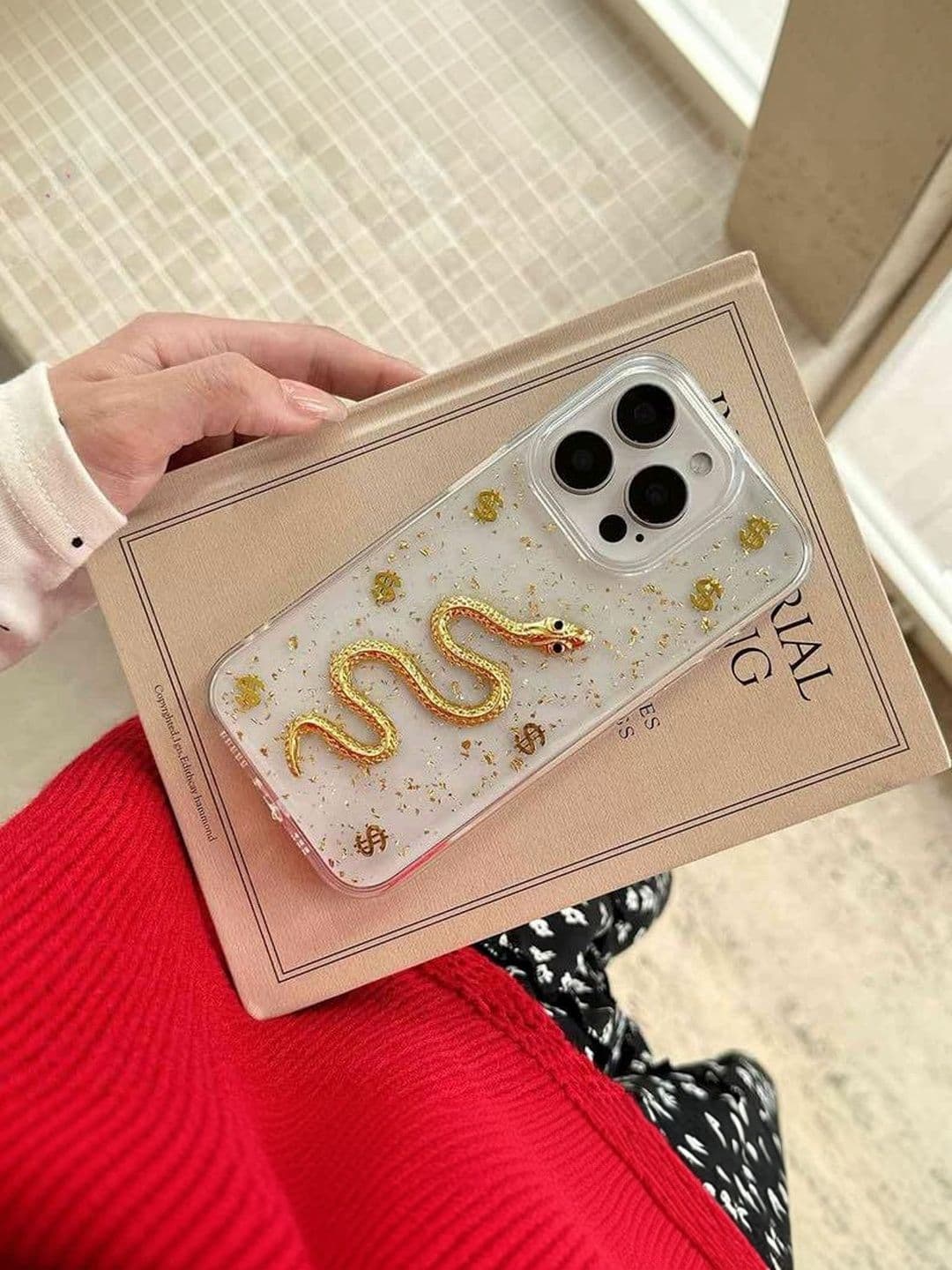 COVERLY Quirky Printed iPhone 13 Pro Back Case Mobile Accessories