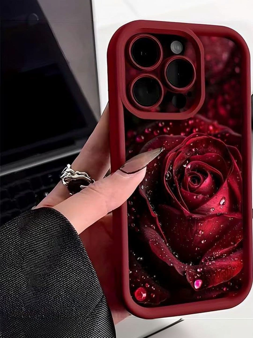 COVERLY Floral Printed iPhone 12 Mini Back Case Mobile Accessories