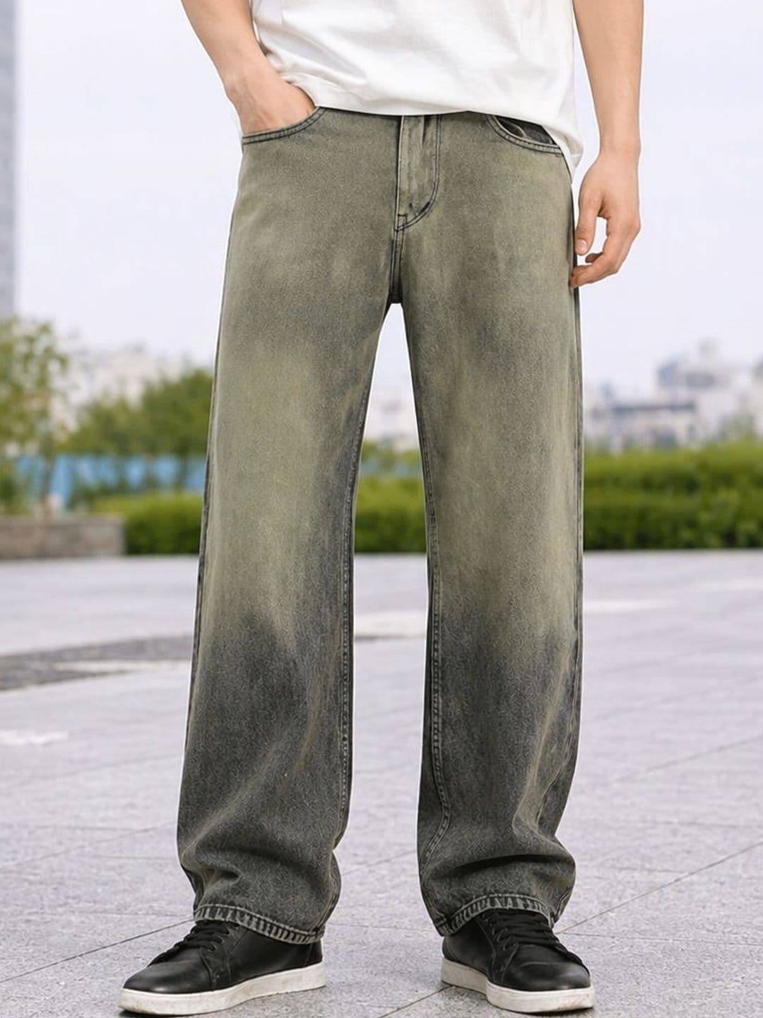 COY Men Comfort Mid-Rise Heavy Fade Stretchable Jeans - view 1