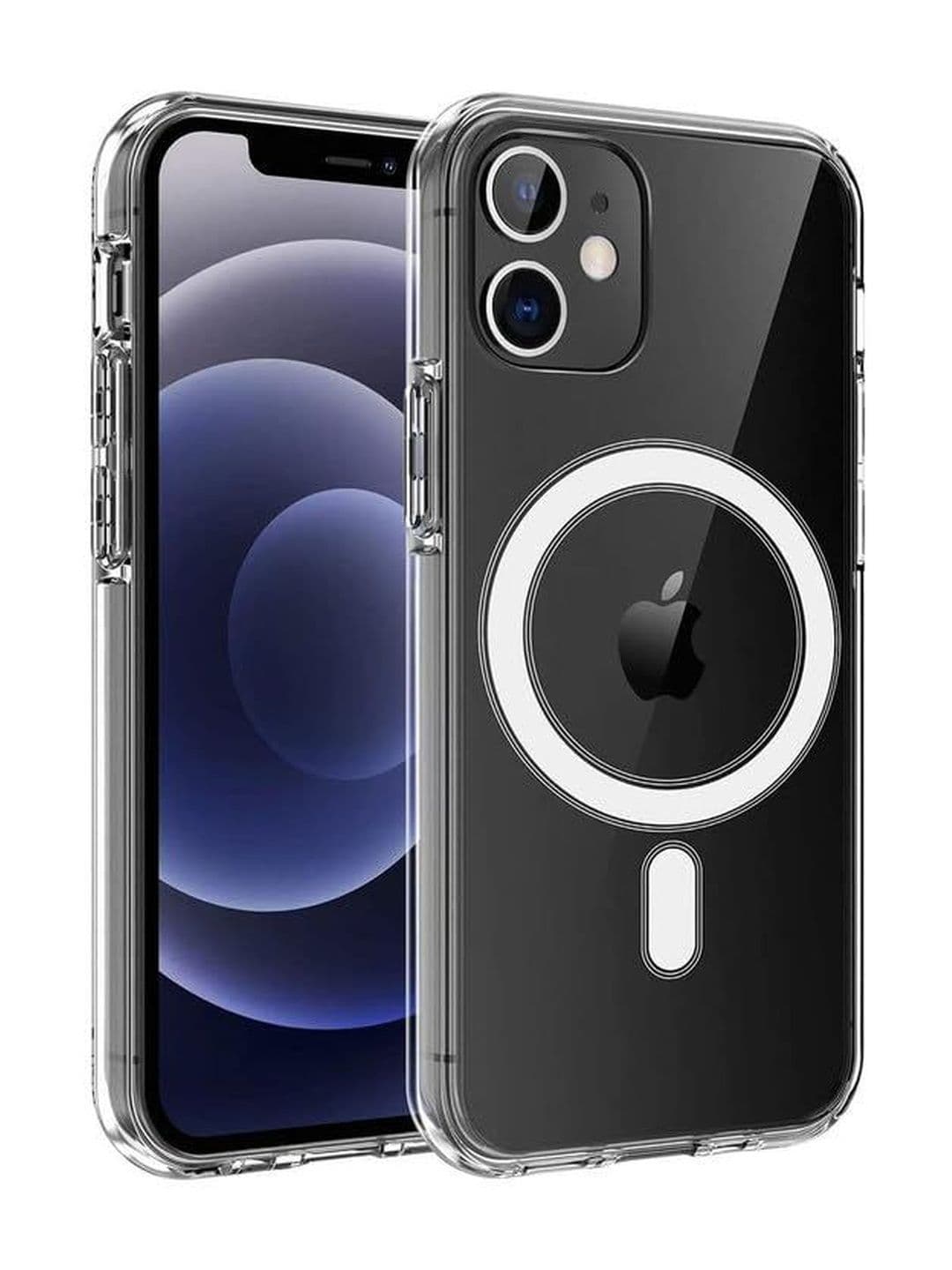 COVERLY Solid Printed iPhone 12 Back Case Mobile Accessories