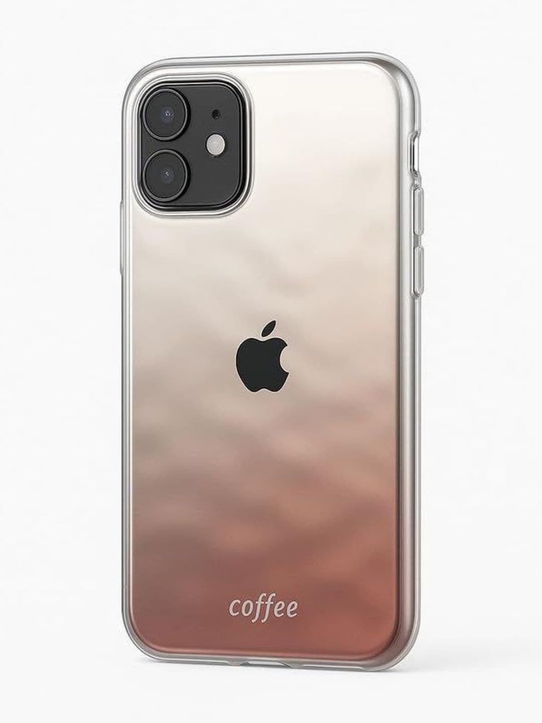 COVERLY Solid Printed iPhone 11 Back Case Mobile Accessories