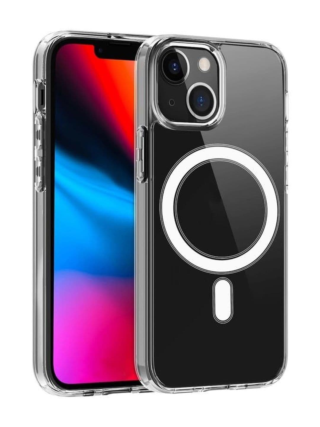 COVERLY Solid Printed iPhone 13 Back Case Mobile Accessories