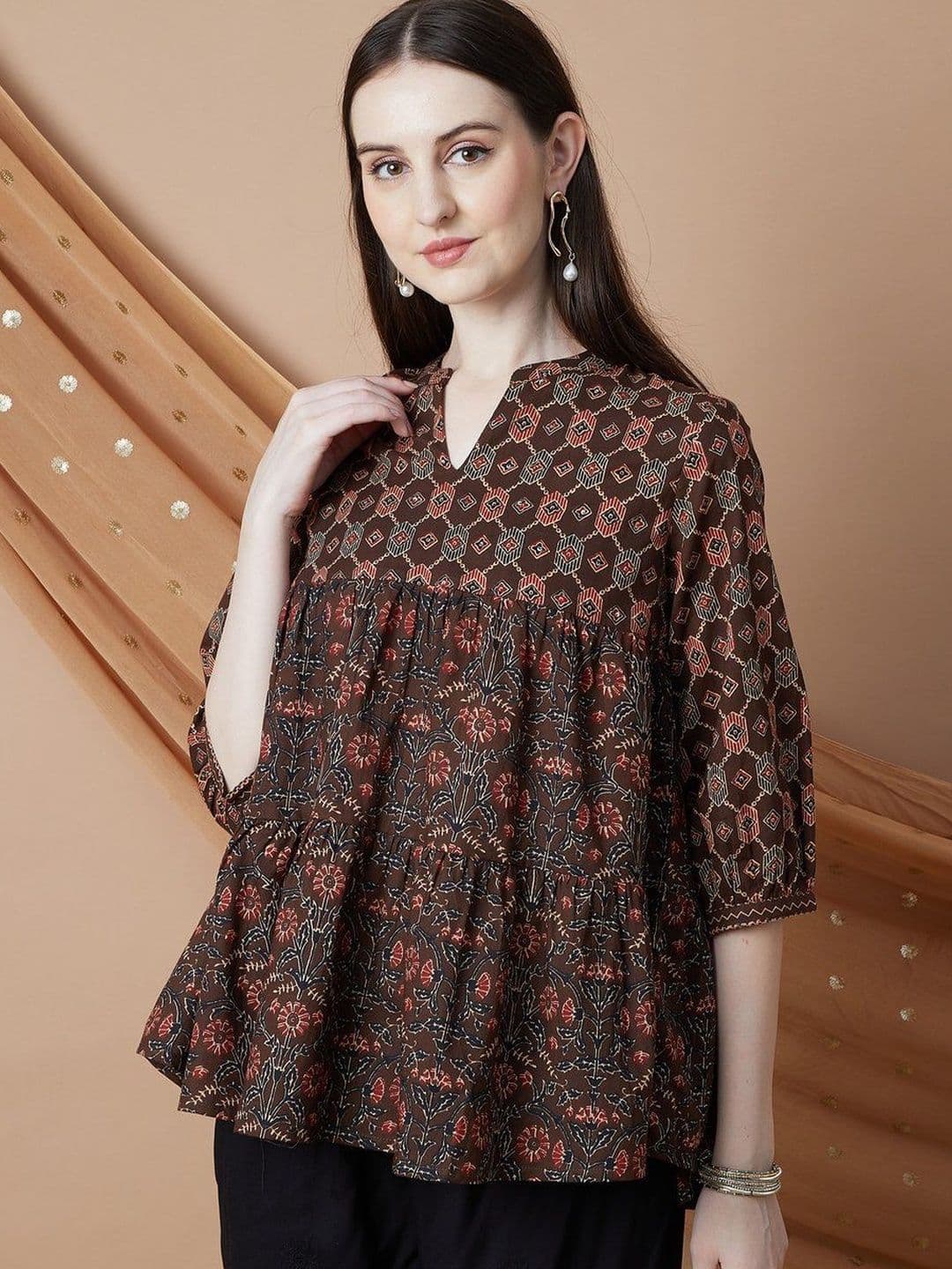 KALINI Women Ethnic Motifs Printed Kurta - view 1