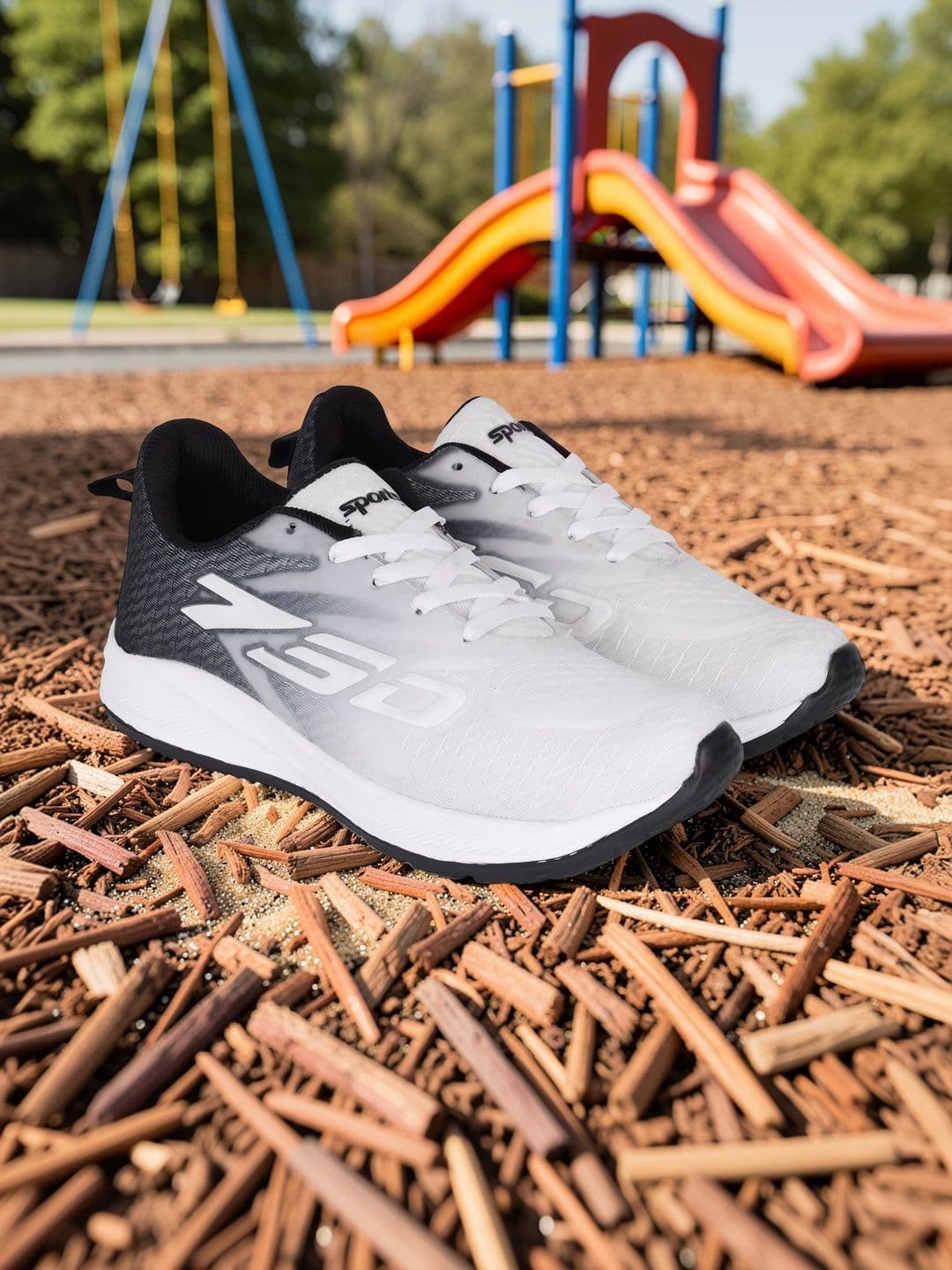 Vortek Men Mesh Running Non-Marking Shoes - view 1