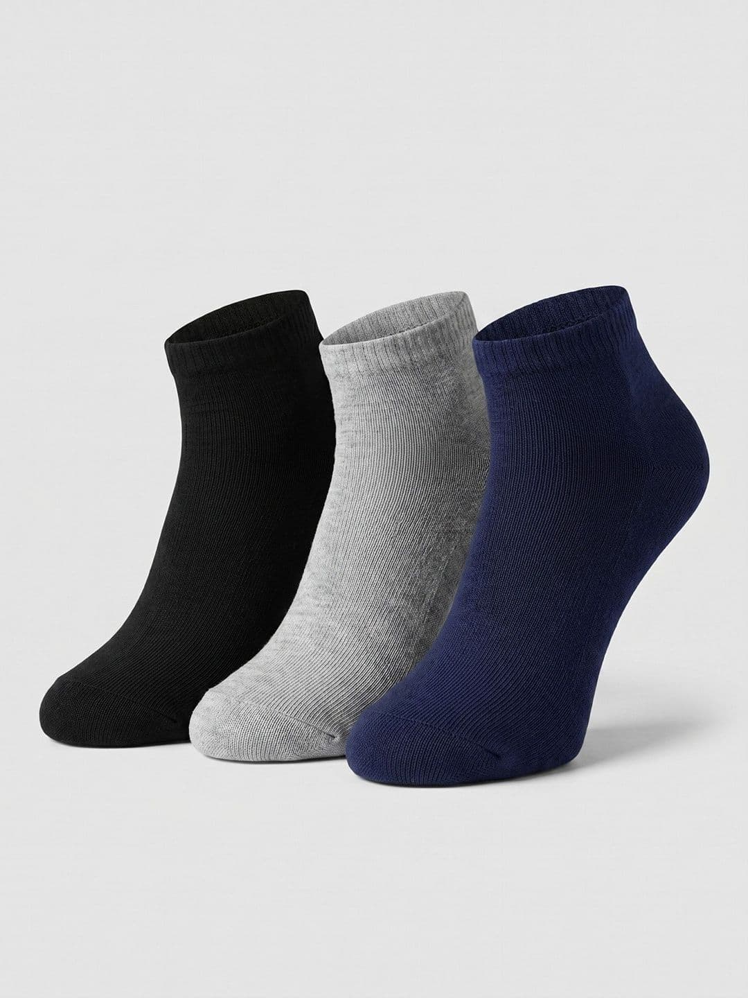 Moda Rapido Men Pack of 3 Cotton Blend Ankle Length Socks - view 1