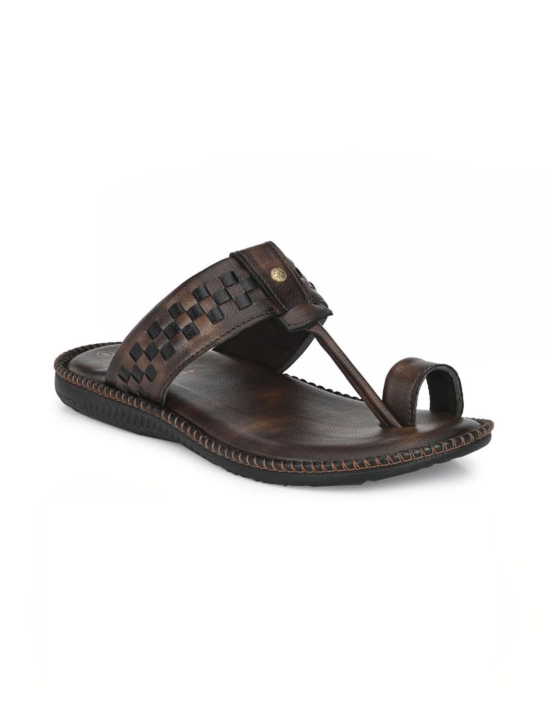 LORENCE FASHION HUB Men Colourblocked Thong Flip-Flops - view 1