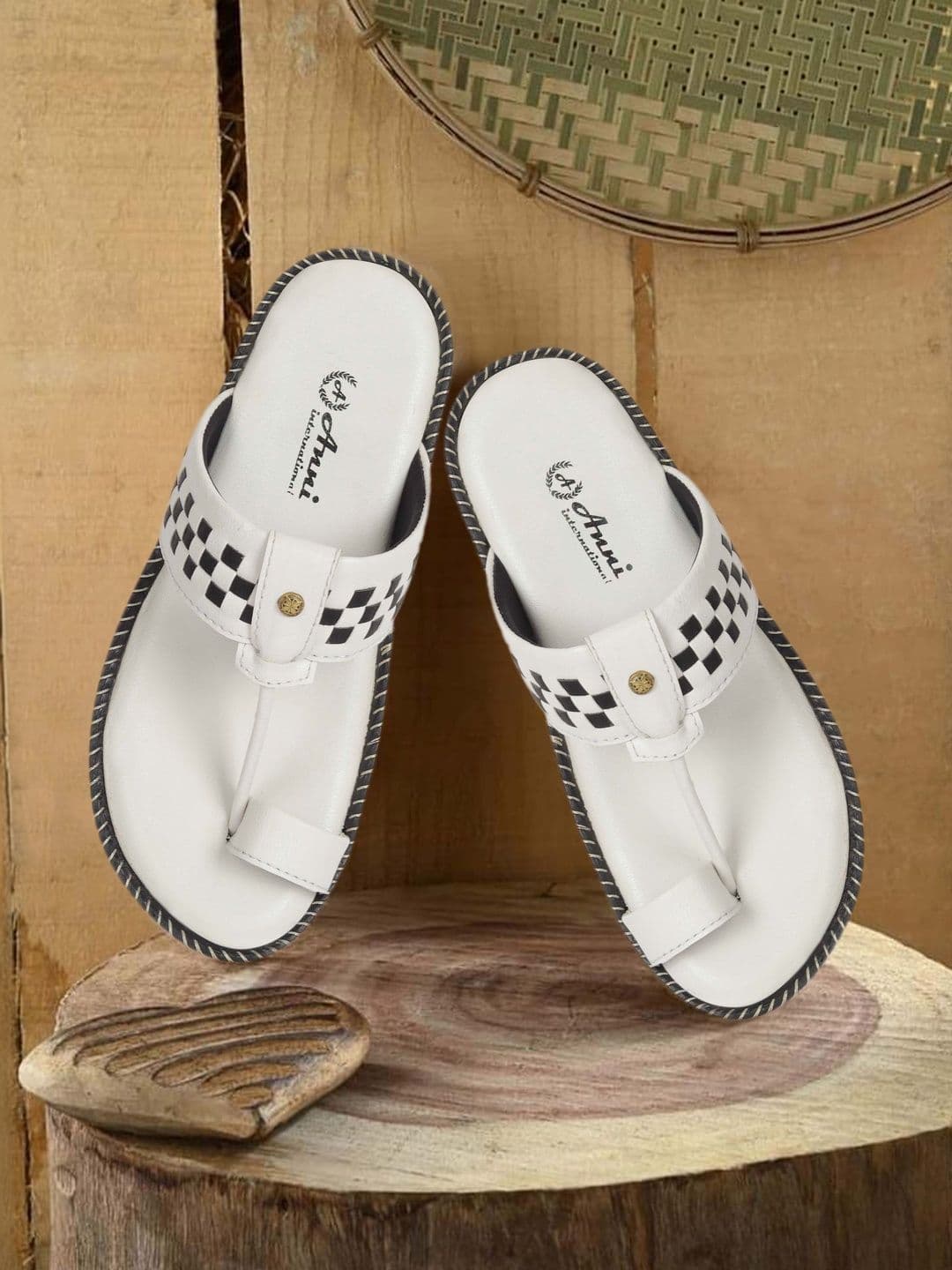 LORENCE FASHION HUB Men Printed Thong Flip-Flops - view 1