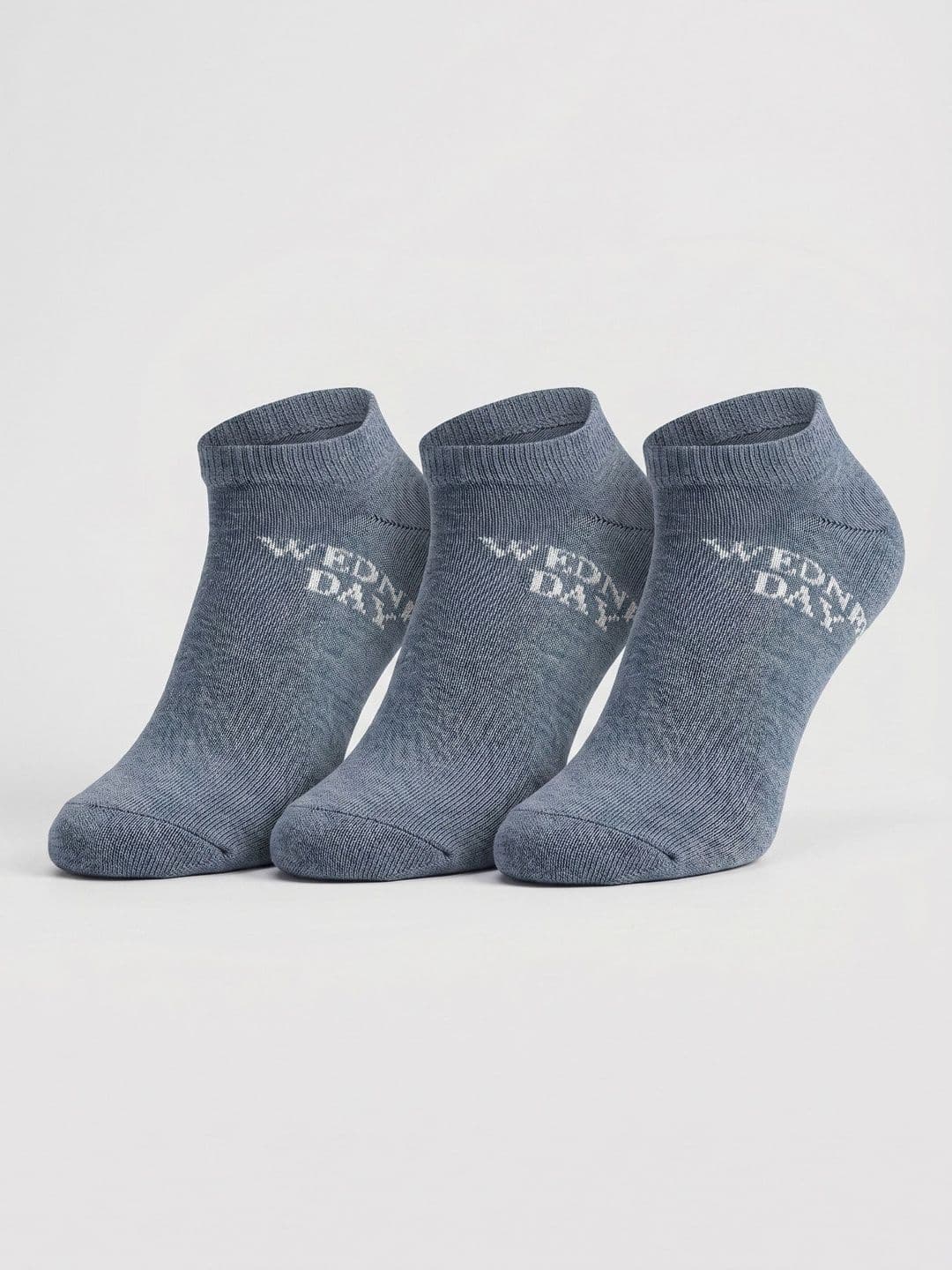 Moda Rapido Men Pack of 3 Cotton Blend Patterned Ankle Length Socks - view 1