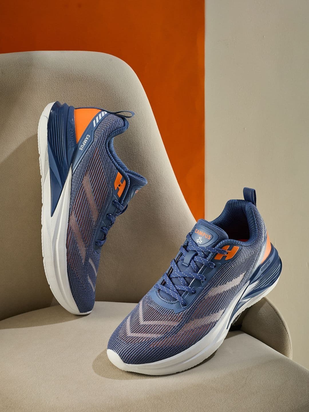 Campus BITRO Men Mesh Running Non-Marking Shoes - view 1